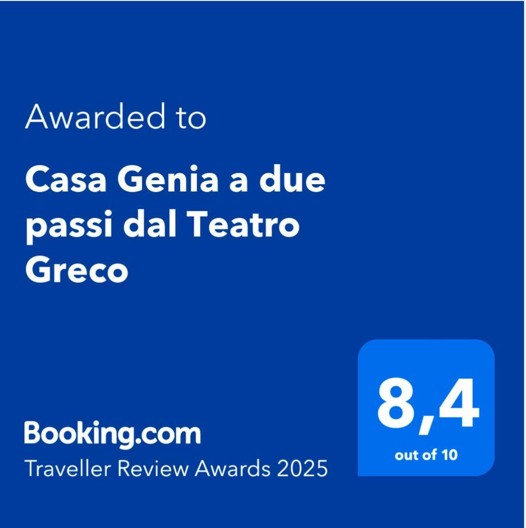 Apartamento Casa Genia A Due Passi Dal Teatro Greco Syracuse Exterior foto